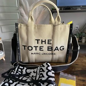 Brand New Marc Jacobs Jacquard Tote Bag
